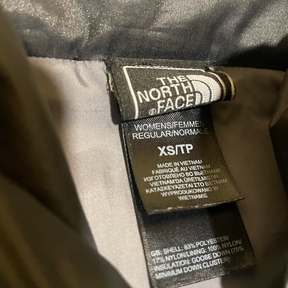 The North Face 550 Down Fill Puffer Jacket SIZE:XS - Picture 4 of 5